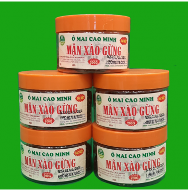 Ô Mai Mận Xào Gừng 200g