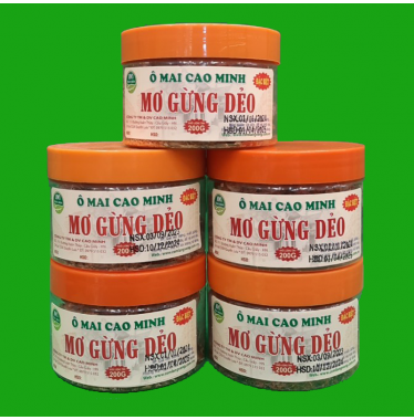 Ô mai Mơ Gừng Rẻo 200g